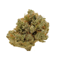 92 OG sativa strain with spicy coffee-lemon flavor, sticky amber trichomes, and heavy, couch-locking OG effects.