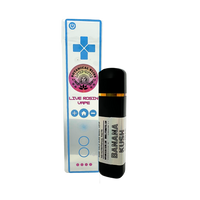 Banana Kush .5G Live Rosin Vape by Botanical Bliss x Lifted & Gifted – relaxing indica with sweet banana flavor