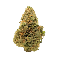 Blue Dream sativa flower — dense bright green buds with orange pistils, frosty trichomes, and earthy-blueberry aroma. Shop now at Consider It Flowers.