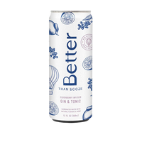 Elderberry Infused Gin & Tonic by Better Than Booze 4 MG THC