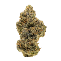 Guava Exotic Private Reserve THCa flower with tropical green and purple tones, frosty trichomes, and sweet, fruity aroma—available now at Consider It Flowers.