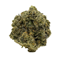 Frosty hybrid THCa flower LAX with colorful trichomes and citrus-pine aroma – shop this West Coast strain now at Consider It Flowers.