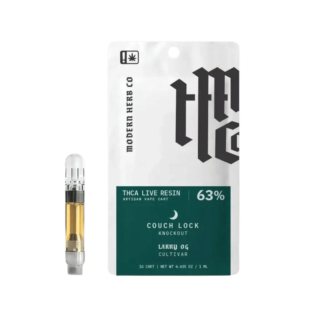 Larry OG THCA Live Resin Cartridge by Modern Herb Co 1G