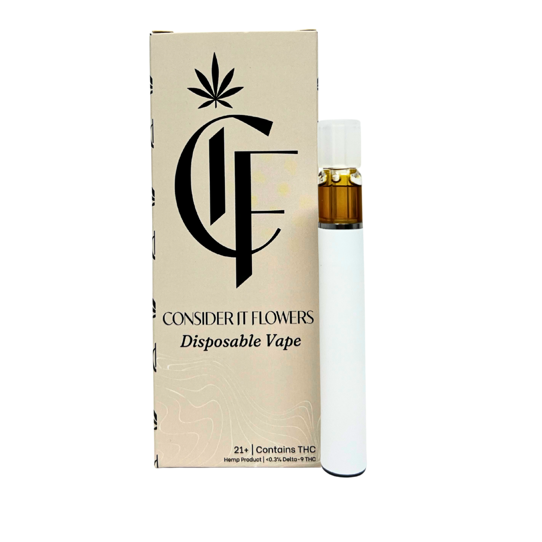 Maverick THCA Live Rosin .5G Vape by Consider It Flowers Maverick THCA Live Rosin .5G Vape by Consider It Flowers