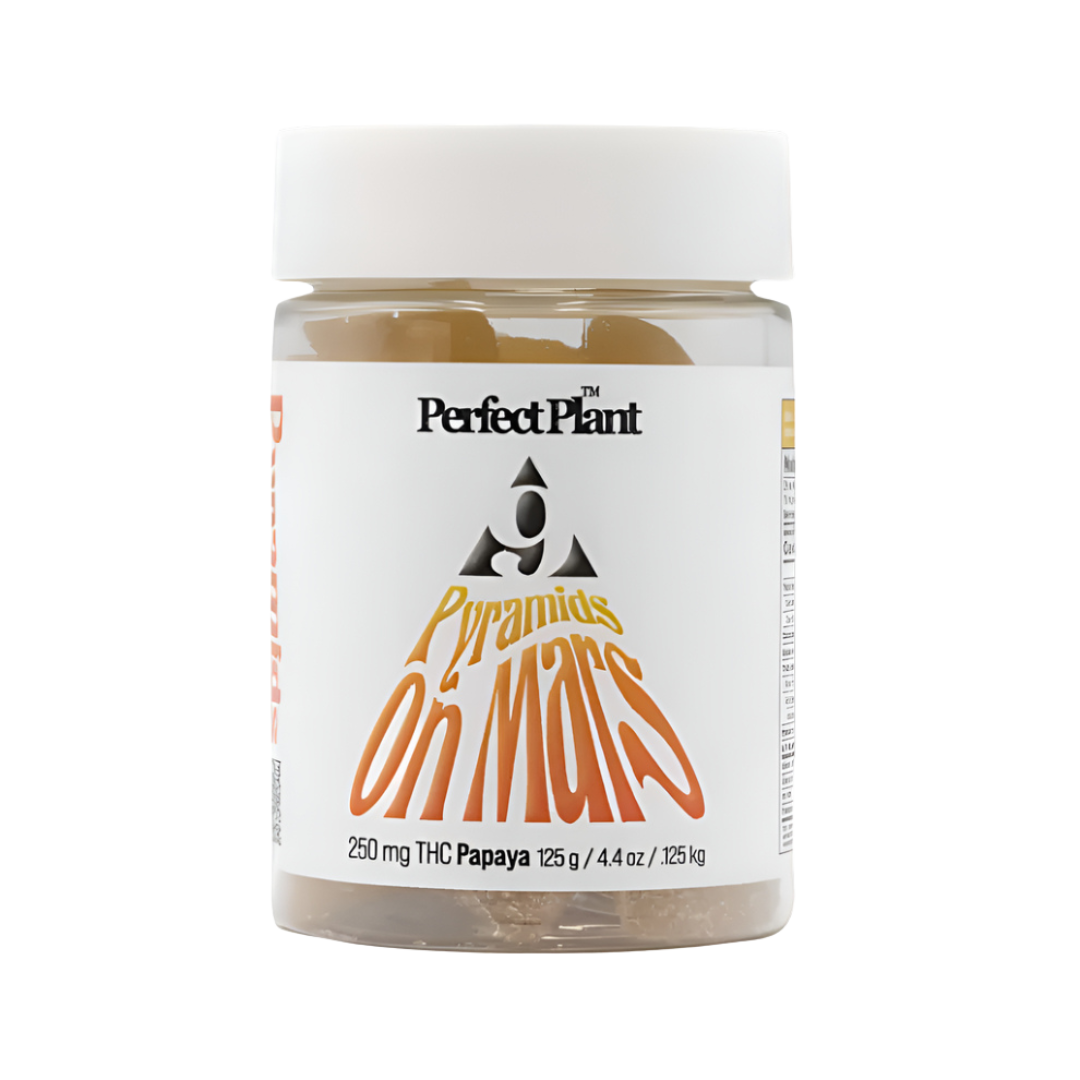 Papaya Pyramids On Mars Gummies by Perfect Plant™ (25 CT) 250 MG THC