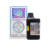 Peach Rings Hybrid 2G Live Resin Vape by Botanical Bliss x Lifted & Gifted — buy THCa vapes online with fast shipping.