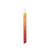 Gradient orange and red Puffco Hot Knife in Limited Edition Daybreak with ceramic heating tip for mess-free dabbing, ready to ship from Consider It Flowers.