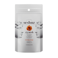 Seshnz Morning Mango Day Sesh Mushroom Gummies available at Consider It Flowers – tropical flavor with mind-sharpening mushroom blend.