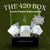 The 420 Box: Exotic Flower Subscription with of exotic ultra premium flower. Four strains: sativa, hybrid, and indica.