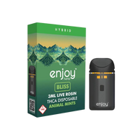 Animal Mints (Bliss) THCA Live Rosin Disposable Vape by Enjoy Hemp 3ML