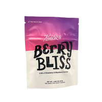 Kushies Berry Bliss Gummies — 100mg THC pack with strawberry and blackberry flavors. Shop THC edibles shipped fast from Consider It Flowers.