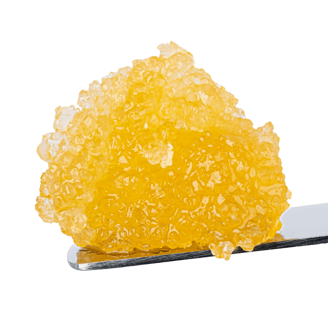 Black Rainbow Sherbet THCA Sugar Concentrate By Consider It Flowers