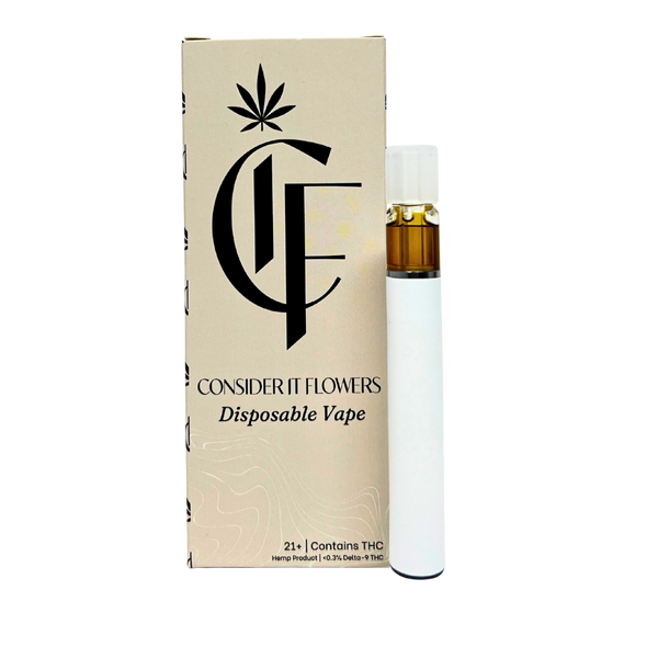Black Maple THCA Live Rosin .5G Vape by Consider It Flowers
