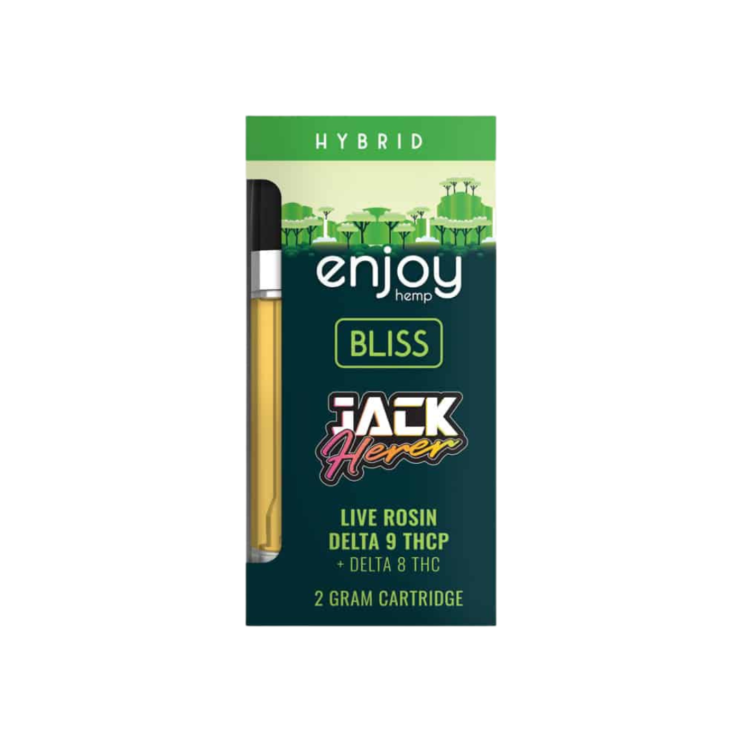 Jack Herer (Bliss) Live Rosin Delta-9 THCP Cartridge by Enjoy Hemp 2G