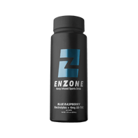 Enzone Sport Drink: electrolyte hydration with low-dose THC to keep you performing at your best when the pressure is on.