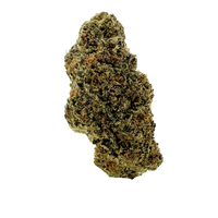 Blue Meteorite exotic hybrid THCa flower with frosted purple-green buds and sweet berry aroma. Shop online with shipping and Nashville delivery.