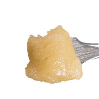 Blue Cheese THCa badder concentrate by BBXLG in a 2 gram jar with creamy blueberry, ripe berry, tangy cheese, earthy herb, spice, and light gas indica flavor notes
