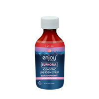 Blue Raspberry Euphoria Syrup by Enjoy Hemp (1 Bottle) 420 MG THC