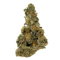 Blueberry Pound Cake exotic indica with purple green buds and frosty trichomes. Shop THCa flower online with shipping and Nashville delivery.