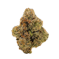 Bomb Popz Exotic Private Reserve Hybrid THCa Flower with frosty buds and sweet cherry-blue raspberry aroma. Buy THCa flower online.