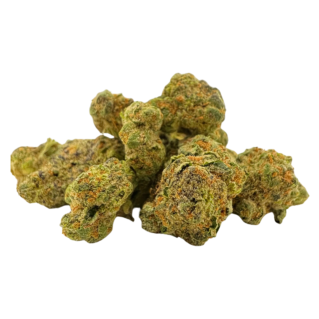 Chem Dawg 91 Premium Smalls Hybrid THCa flower with pungent diesel aroma and euphoric effects. Buy THCa flower online today.
