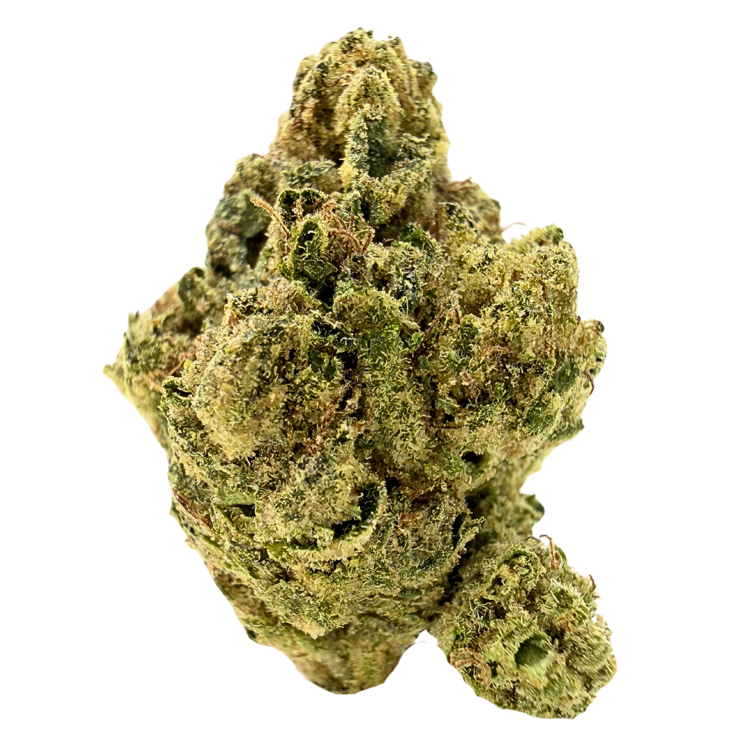 Cherry Orchid hybrid strain with frosty green purple buds. Shop THCa flower online with shipping and Nashville delivery