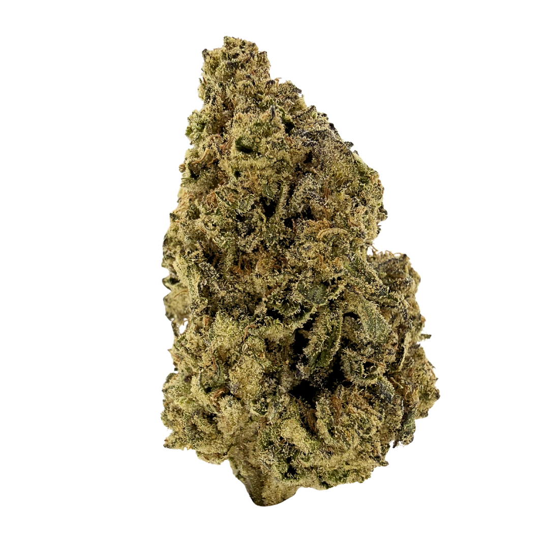 Face Fat hybrid strain with dense green buds and heavy trichomes. Shop THCa flower online with shipping and Nashville delivery.