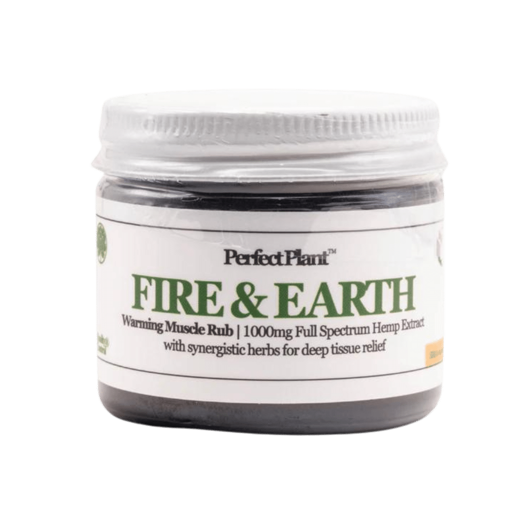 Fire & Earth (Warming Muscle Rub) by Perfect Plant 2OZ