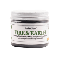 Fire & Earth (Warming Muscle Rub) by Perfect Plant 2OZ