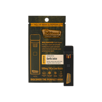 Garlic Juice .5G THCa live rosin disposable by Wildwood with savory garlic gas flavor. Shop rosin vapes online with shipping and Nashville delivery.