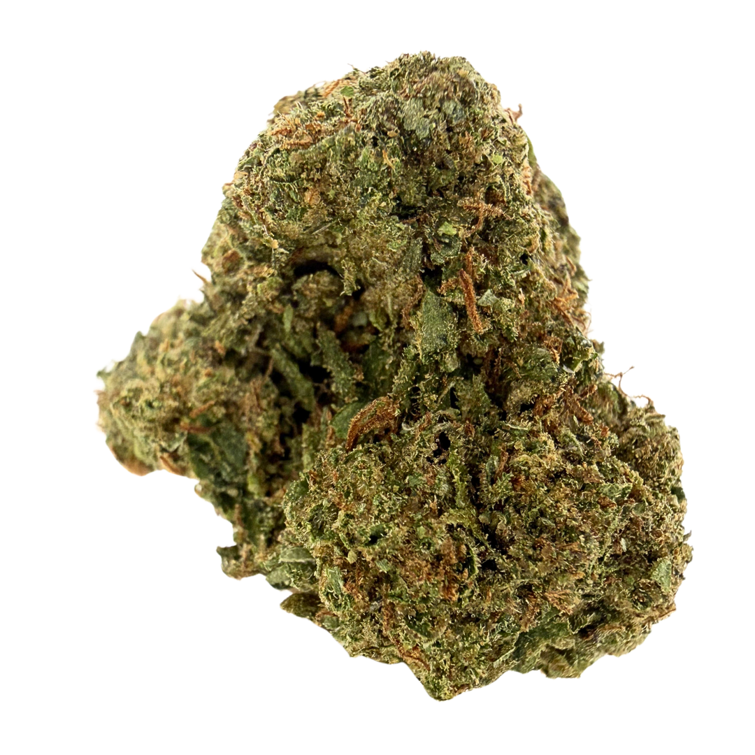 Gas Face hybrid strain with frosty dense green buds. Shop THCa flower online with shipping and Nashville delivery.