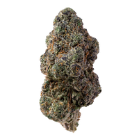 Ghost OG exotic indoor THCa flower by Nick’s Nugs with diesel, earthy kush, pine, black pepper, citrus, and classic OG gas flavor notes
