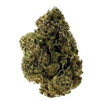 Green Goblin sativa strain with lime green buds and orange hairs. Shop THCa flower online with shipping and Nashville delivery