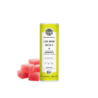 Strawberry Rhubarb Live Resin (Daytrip) Gummies by Modern Herb Co (5 CT) 100 MG THC