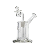 Higher Standards Heavy Duty Riggler dual-use water pipe made from thick borosilicate glass, available at Consider It Flowers for local Nashville Delivery and Nationwide shipping. 