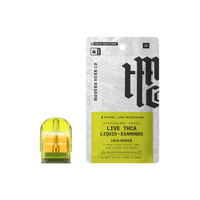 Jack Herer 1G Live Resin Liquid Diamonds Pod Refill by Modern Herb Co – citrus lemon flavor, woody pine exhale, and focused sativa effects.
