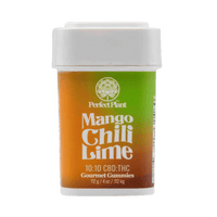 Mango Chili Lime 10:10 Gummies by Perfect Plant: 10mg THC, 10mg CBD for a balanced, relaxing experience. Order delivery from Consider It Flowers.