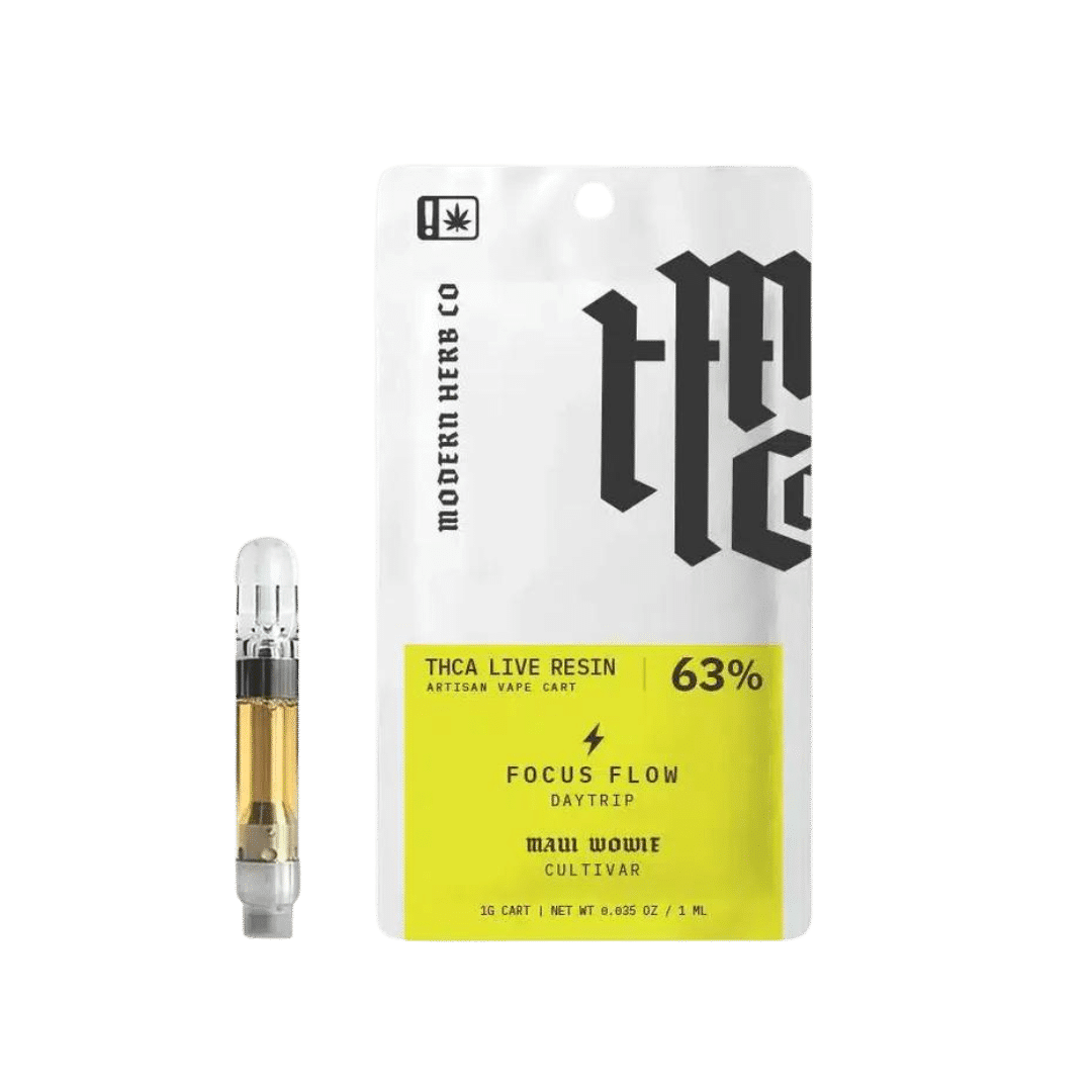 Maui Wowie THCA Live Resin Cartridge by Modern Herb Co 1 ML