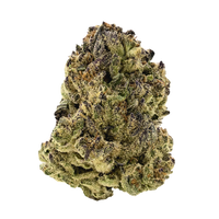 Mendo’s Breath indica strain with minty green buds and frosty trichomes. Shop THCa flower online with shipping and Nashville delivery.