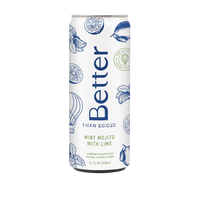 Mint Mojito with Lime by Better Than Booze (4 Pack) 12 MG THC