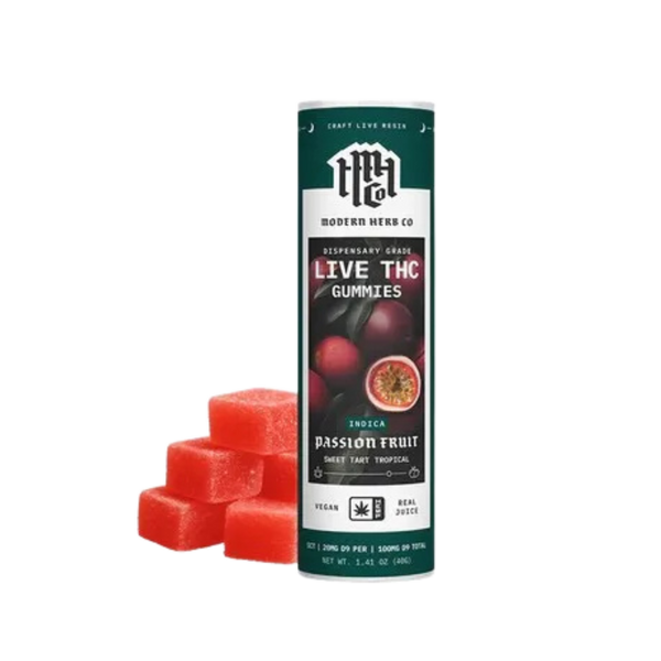 Passionfruit Live Resin (Knockout) Gummies by Modern Herb Co (5 CT) 10