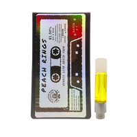 Peach Rings Hybrid 1G Live Resin Cartridge by Botanical Bliss x Lifted & Gifted — buy THCa vapes online with fast shipping.