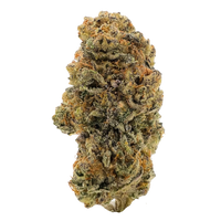 Peanut Butter Breath Exotic Hybrid with nutty aroma, frosty trichomes, and olive grape-shaped buds; premium THCA flower shipped nationwide.