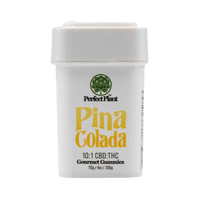 Pina Colada Microdose 10:1 CBD Gummies by Perfect Plant. On-demand delivery by Consider It Flowers.