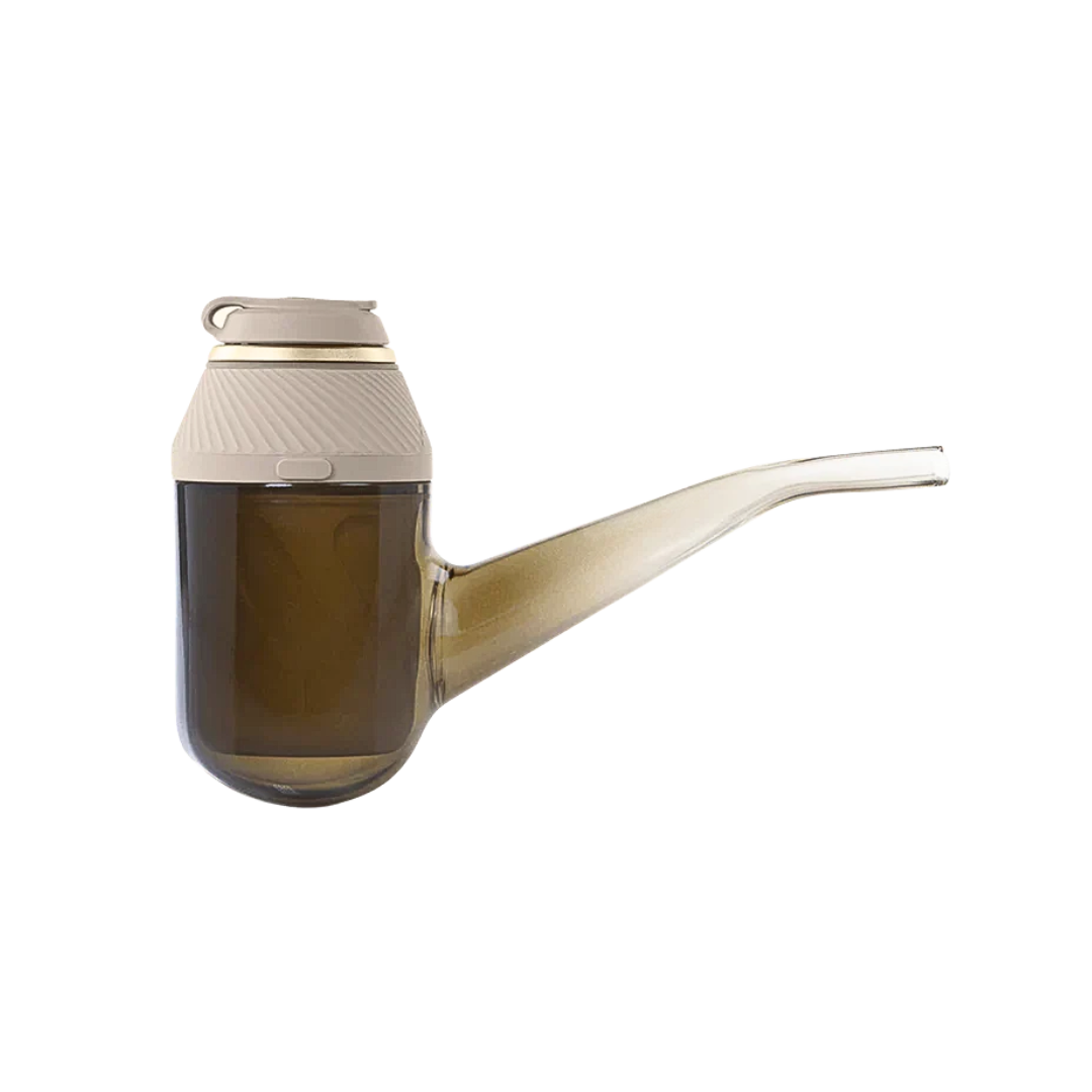 Puffco Proxy Desert Hash pipe with beige ceramic bowl and white stem available for Nashville delivery and nationwide shipping from Consider It Flowers.  
