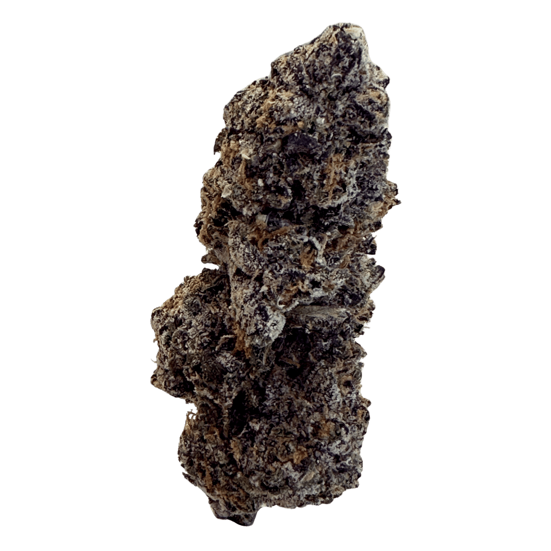 Purple Ice Popz THCA hemp flower by Consider It Flowers. Hybrid, 30% THCA, grape gasoline aroma, intense focus, deep relaxation.