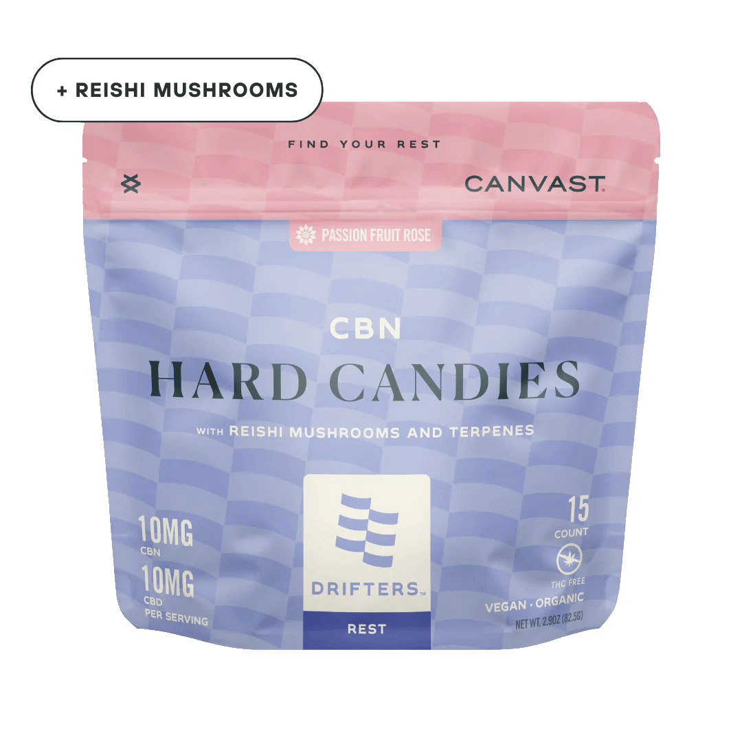 Drifters™ Rest THC FREE Hard Candies by Canvast Supply Co. (15 CT)