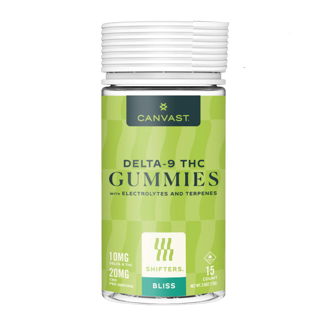 Shifters™ Bliss Gummies by Canvast Supply Co. (15 CT)