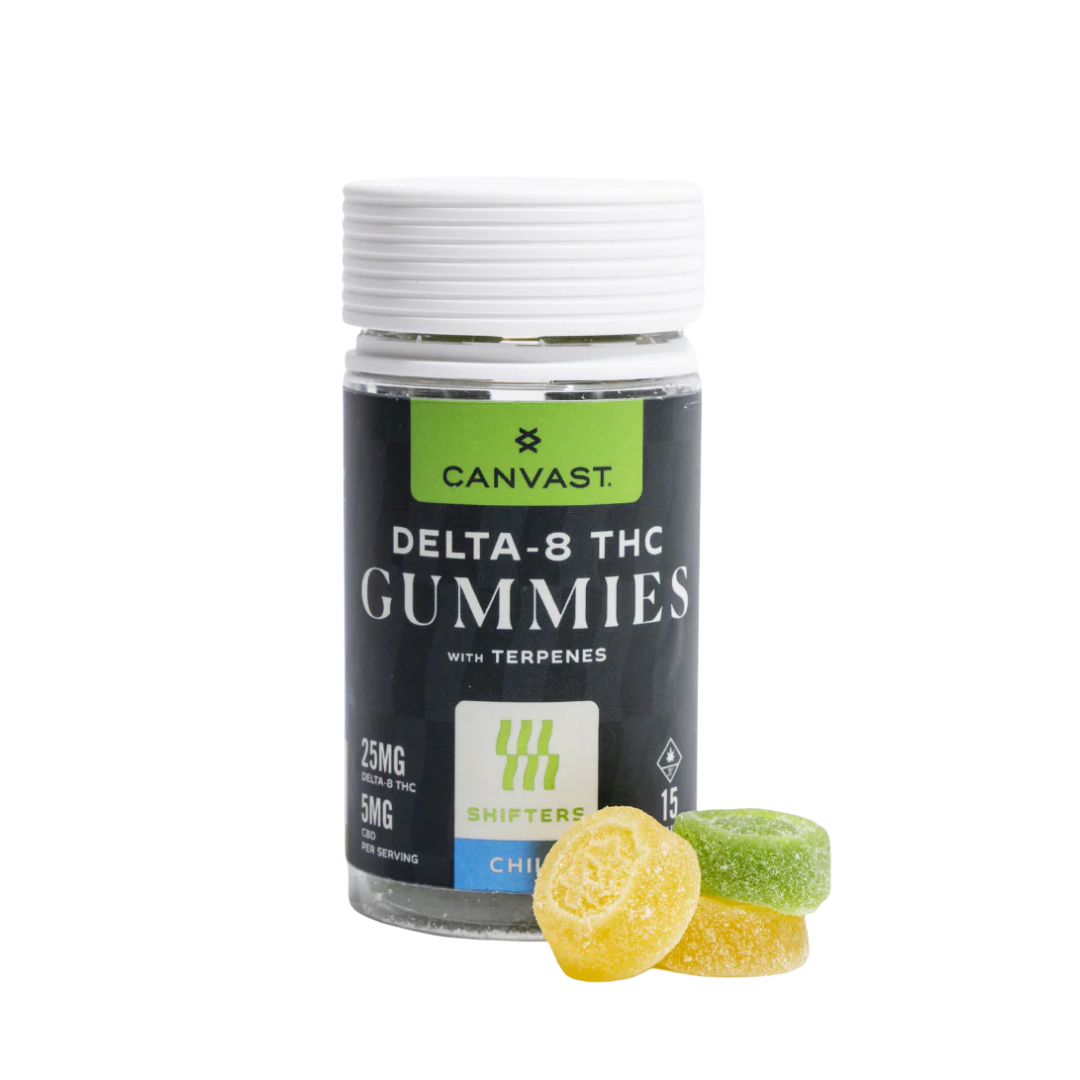 Shifters™ Delta-8 Chill Gummies by Canvast Supply Co. (15 CT)
