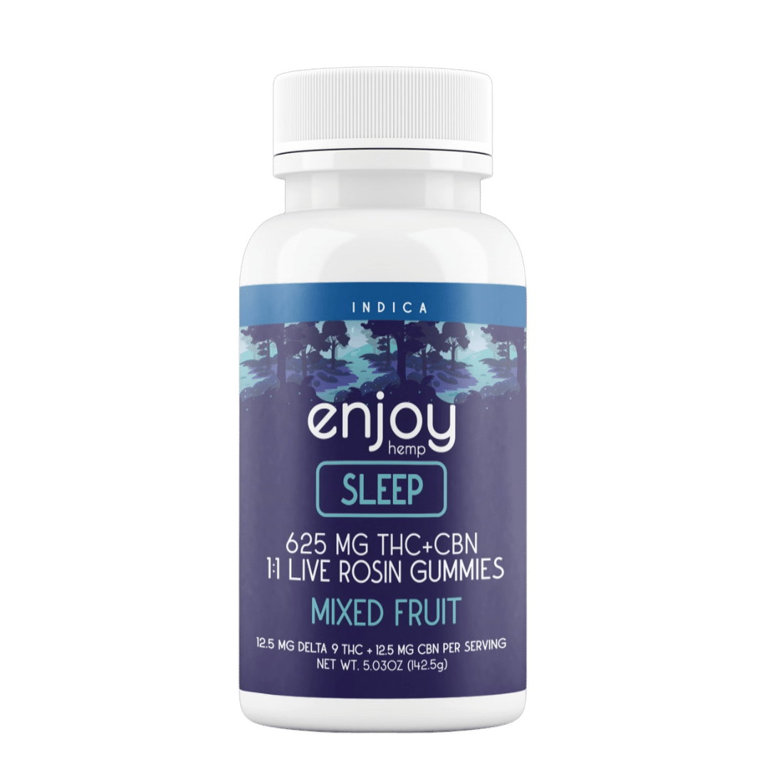 Premium Sleep Formula Live Resin Gummies for sale online. Cannabis Delivery.